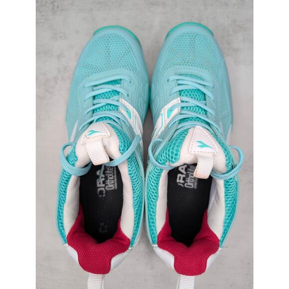 Diadora SpeedPro EVO II Womens Running Shoes- US 7 Aqua Blue 101.170144-C6018 - Picture 6 of 8